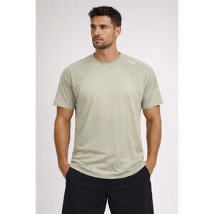 Porsche Design x Puma Knit Raglan Tee Minimalist Luxury Sport Shirt Mens Size L